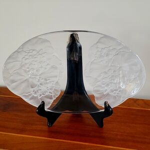 Vintage Hoya Crystal Dish by MIKASA